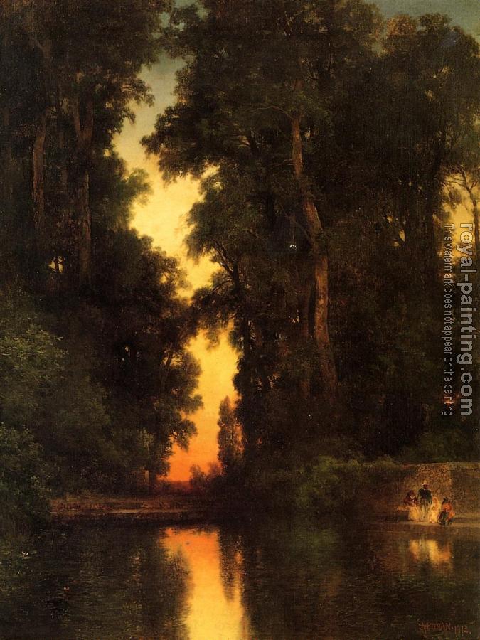 Thomas Moran : The Borda Gardens, Mexico Thomas Moran : The Borda Gardens, Mexico